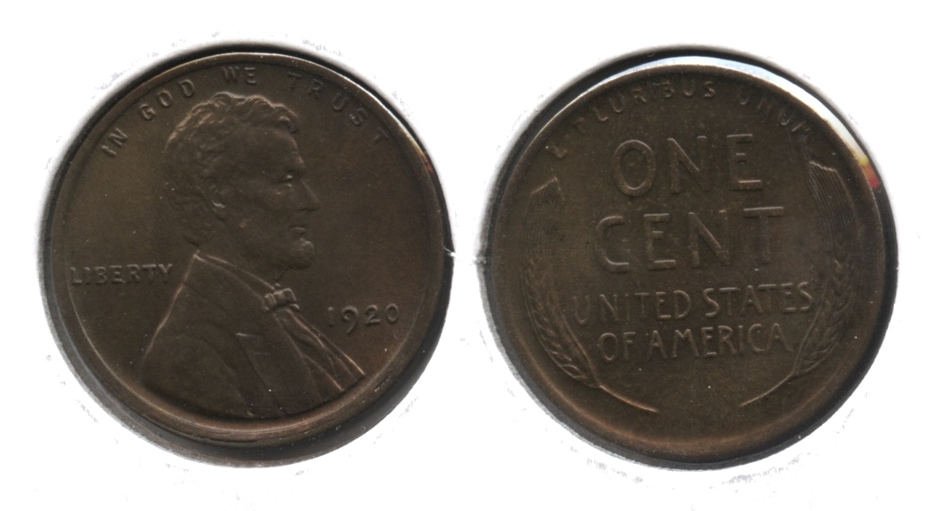 1920 Lincoln Cent MS-64 Brown #a