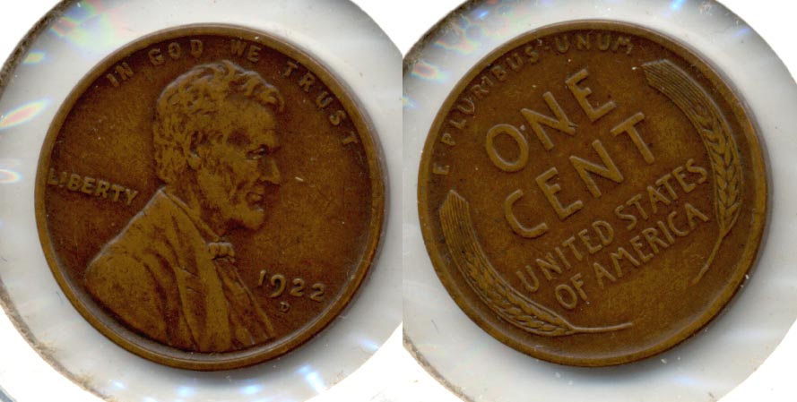 1922-D Lincoln Cent EF-40