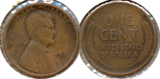 1922-D Lincoln Cent F-12