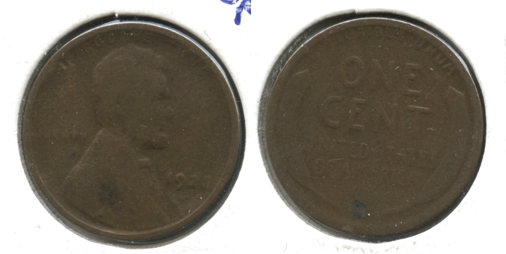 1922-D Lincoln Cent Good-4 #f Removed D