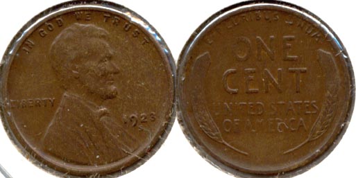 1923-S Lincoln Cent EF-40