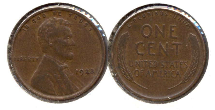 1923 Lincoln Cent AU-50 c