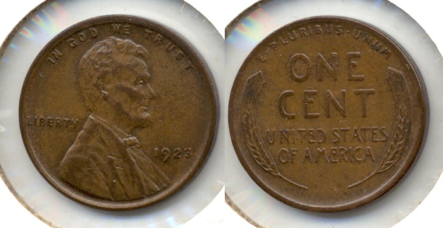 1923 Lincoln Cent AU-55 a