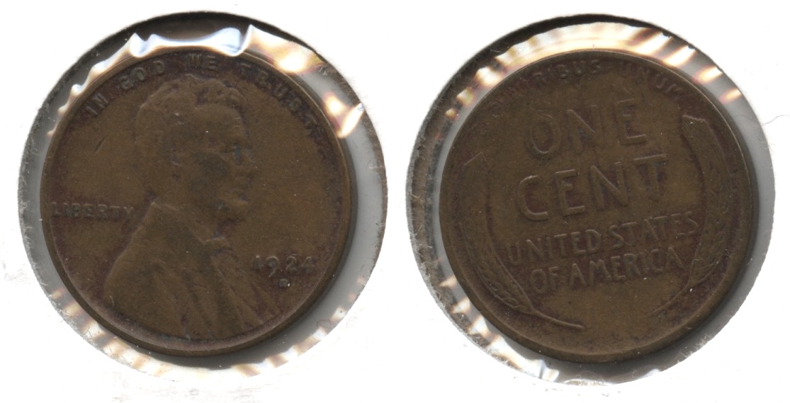 1924-D Lincoln Cent Fine-12 #l