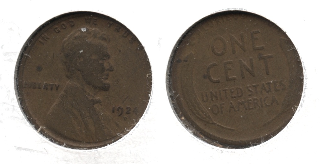 1924-D Lincoln Cent Good-4