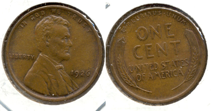 1926 Lincoln Cent MS-63 Brown