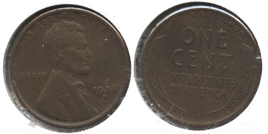 1928-S Lincoln Cent EF-40 #i