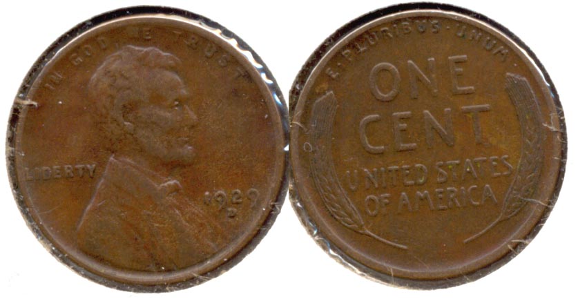 1929-D Lincoln Cent EF-40 a