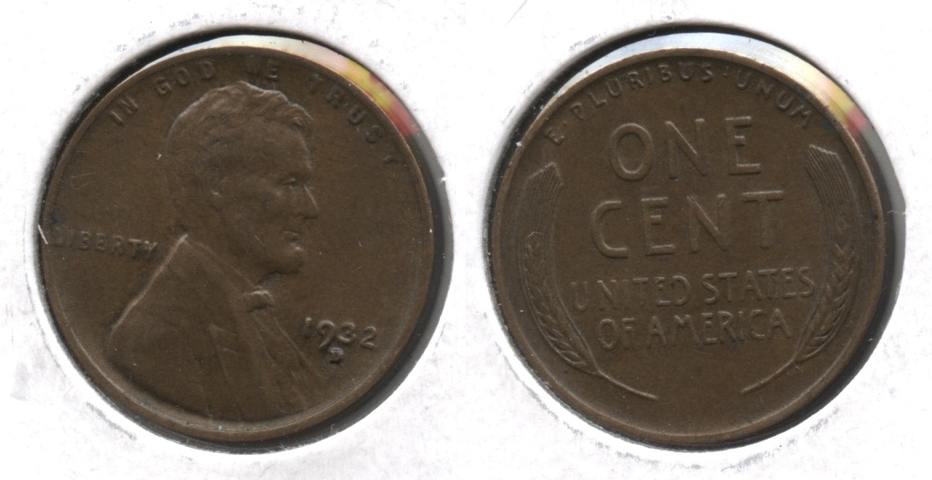 1932-D Lincoln Cent AU-50 #f
