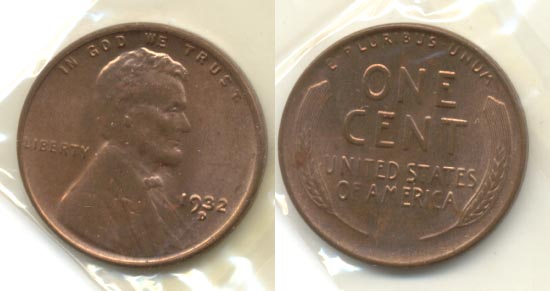 1932-D Lincoln Cent MS-60 Red Brwon