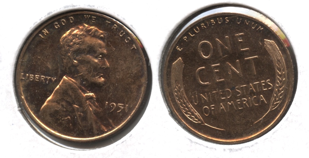 1951 Lincoln Cent Proof-58