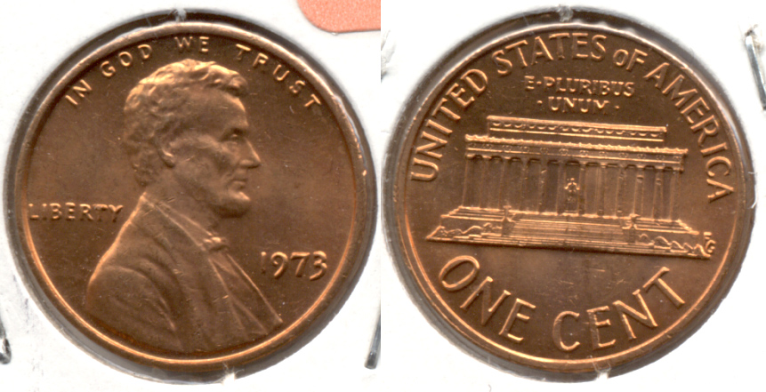 1973 Lincoln Memorial Cent Mint State