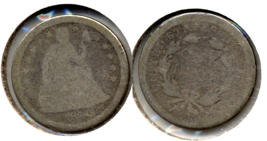 1841-O Seated Liberty Dime AG-3