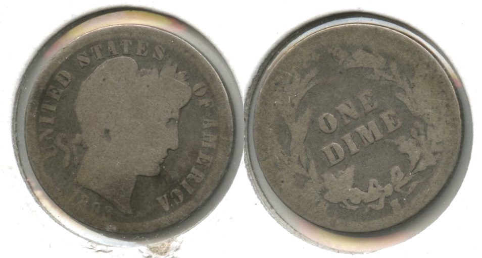 1893-S Barber Dime AG-3 #c