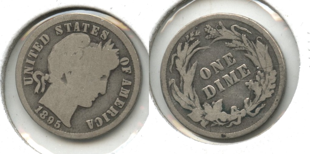1895 Barber Dime AG-3
