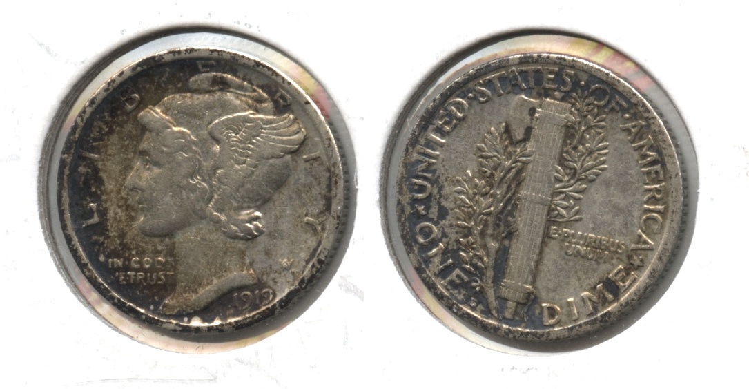 1919-D Mercury Dime EF-40