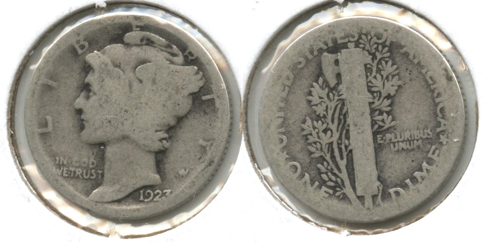 1923 Mercury Dime AG-3