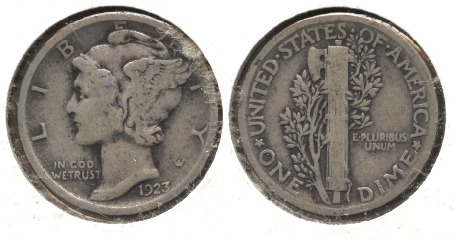1923 Mercury Dime Good-4 #ab
