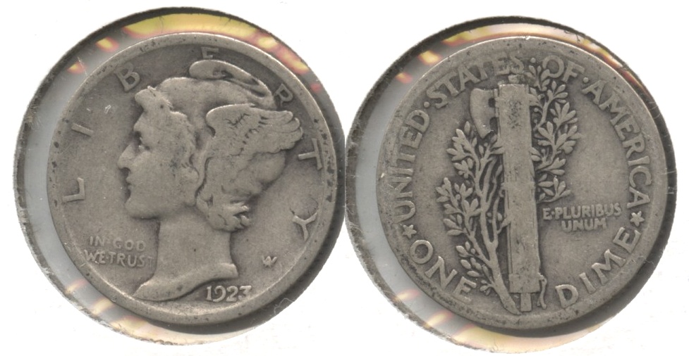 1923 Mercury Dime Good-4 #ag