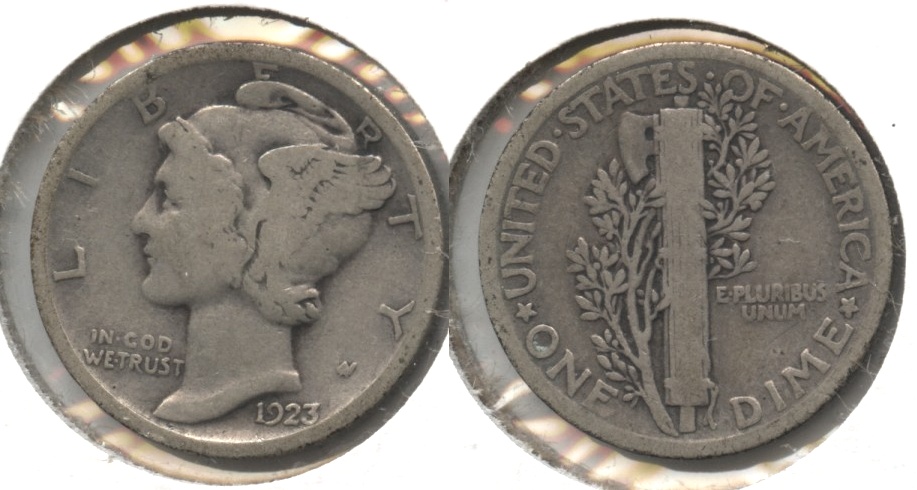 1923 Mercury Dime Good-4 #at