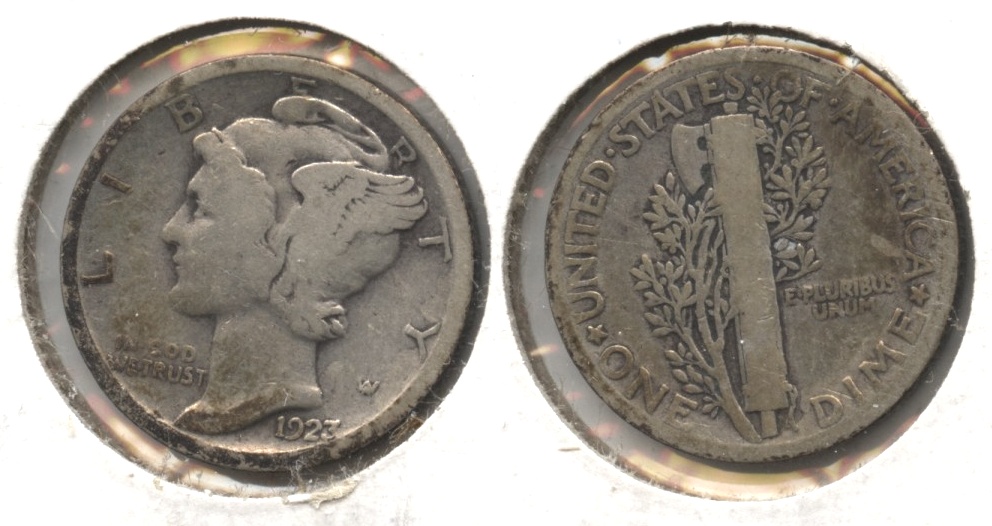 1923 Mercury Dime Good-4 #q