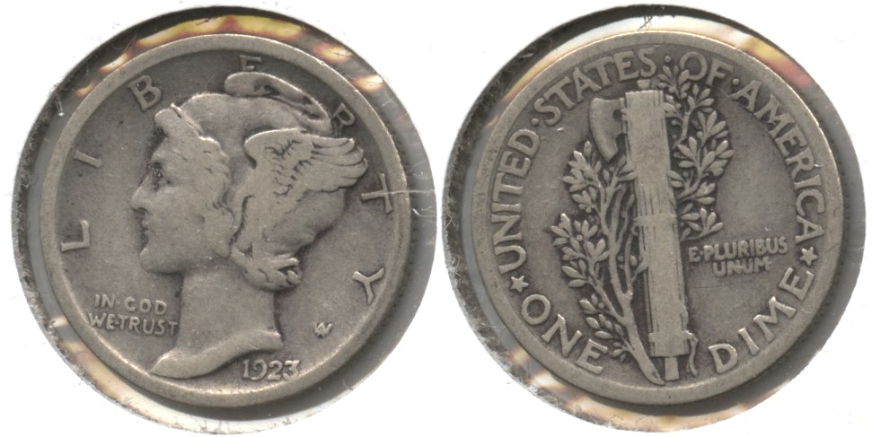 1923 Mercury Dime VG-8 #i