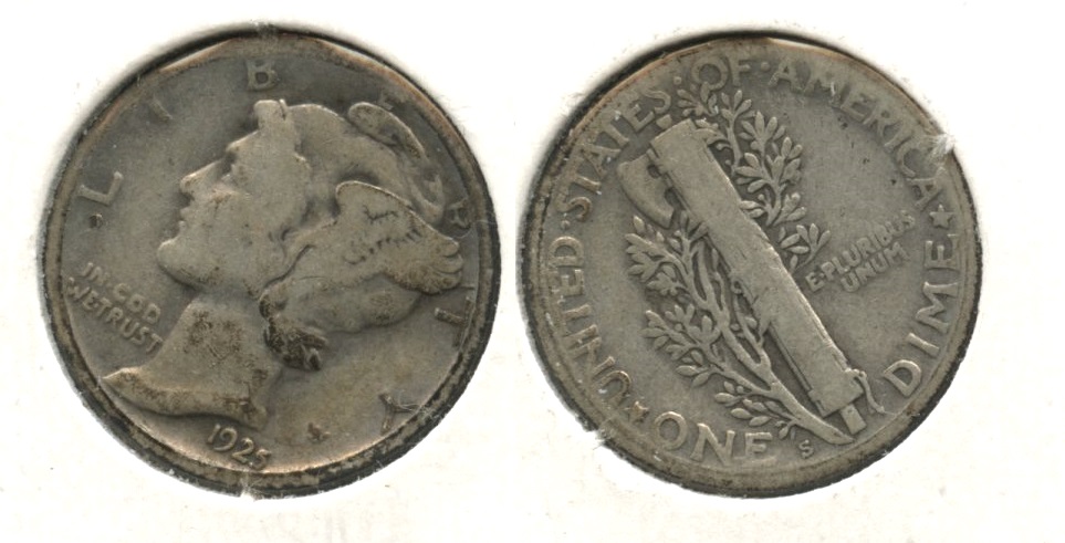 1925-S Mercury Dime Good-4 #o