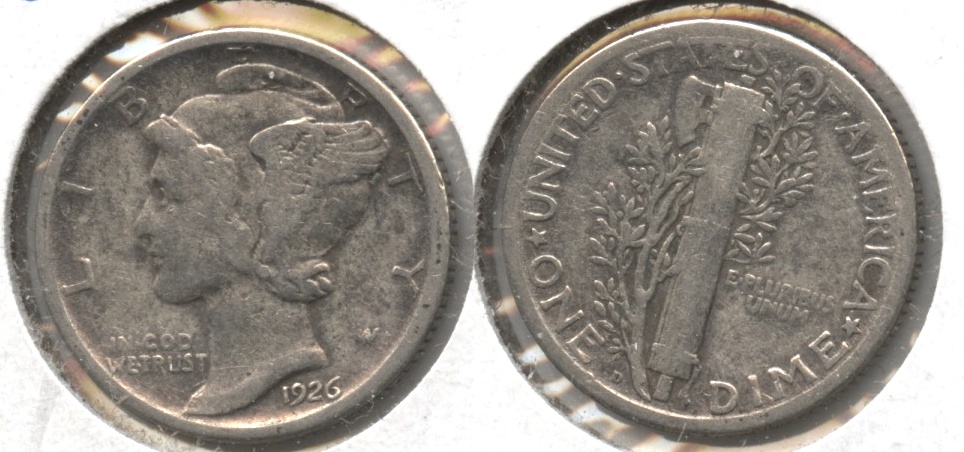 1926-D Mercury Dime VG-8 #h