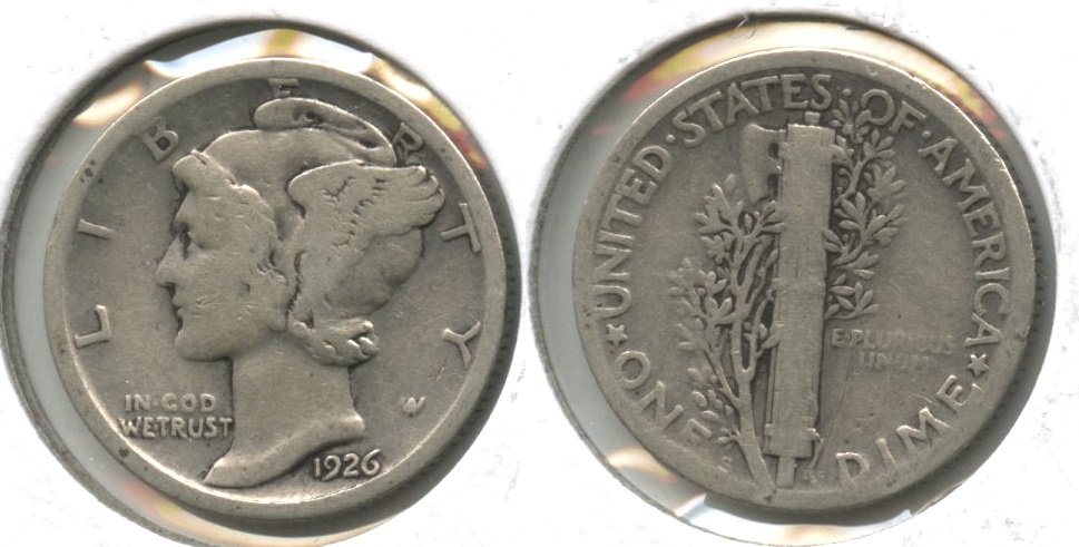 1926-S Mercury Dime Good-4 #j