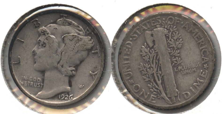 1926 Mercury Dime Good-4 #c