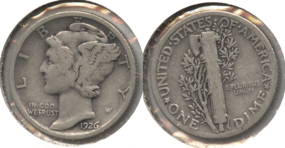 1926 Mercury Dime Good-4 #e