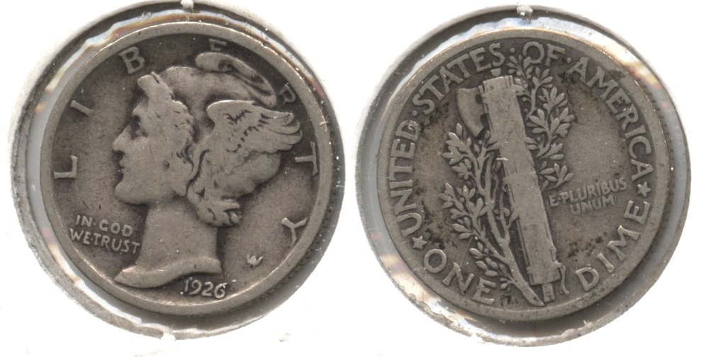 1926 Mercury Dime VG-8 #c