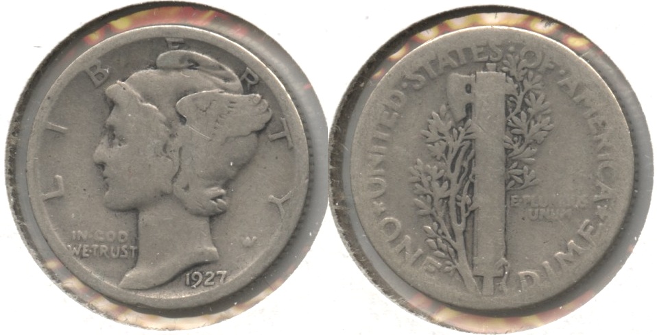 1927 Mercury Dime Good-4 #i