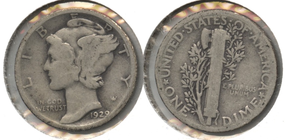 1929 Mercury Dime Good-4 #s