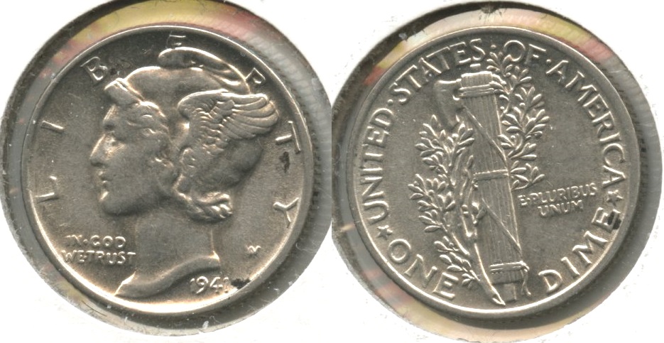 1941 Mercury Dime EF-40 #s