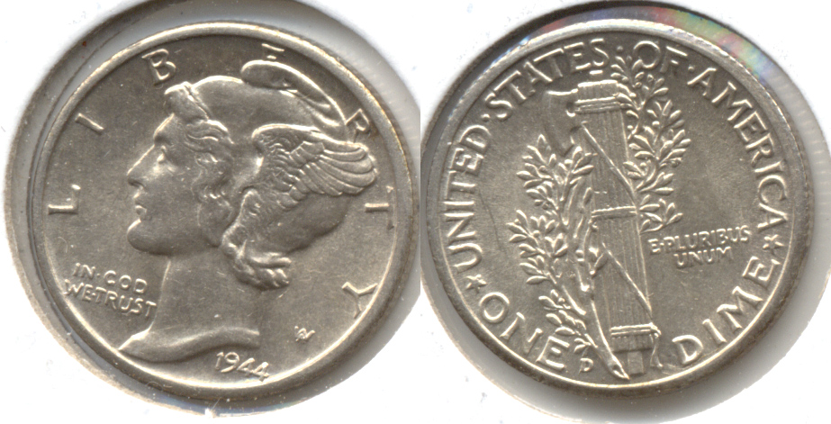 1944-D Mercury Dime MS-63 p