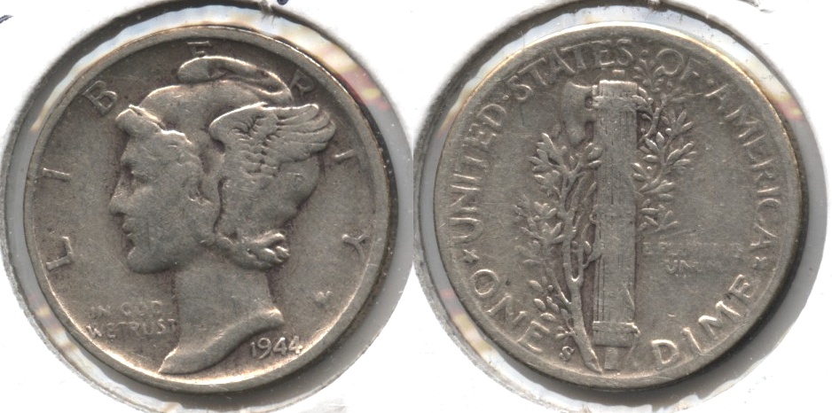 1944-S Mercury Dime Fine-12