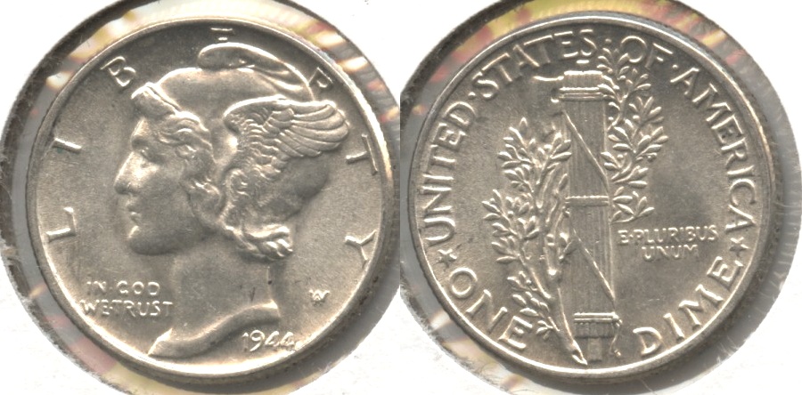 1944 Mercury Dime AU-55 #i