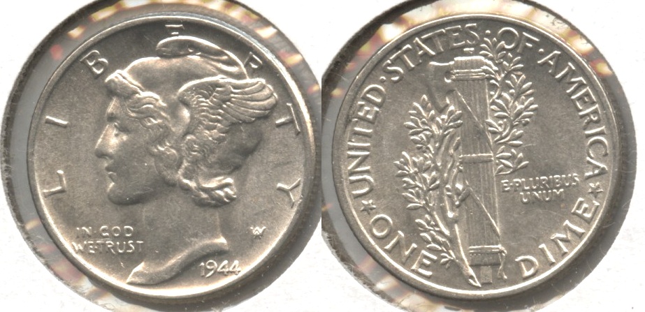 1944 Mercury Dime MS-60 #aa