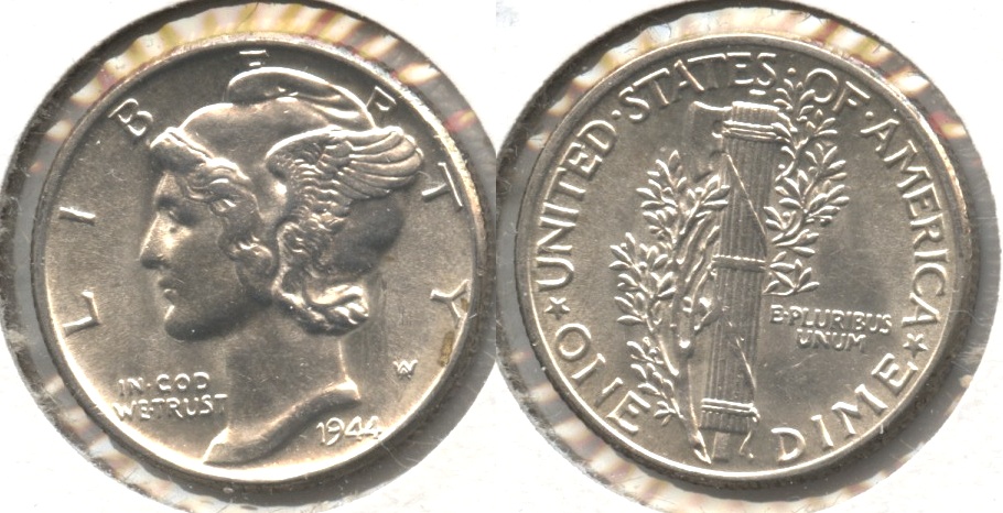 1944 Mercury Dime MS-60 #k