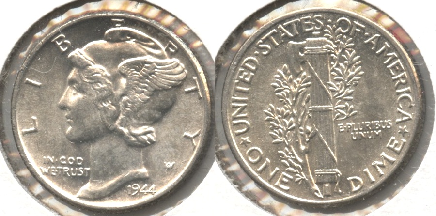 1944 Mercury Dime MS-60 #m