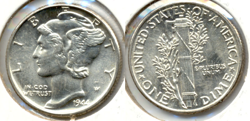 1944 Mercury Dime MS-63 g