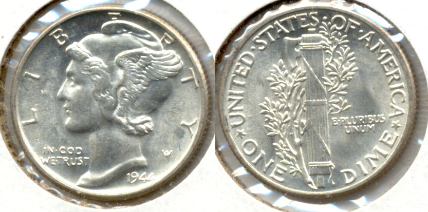 1944 Mercury Dime MS-63 l
