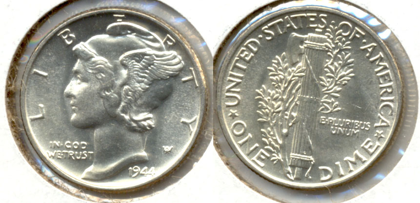 1944 Mercury Dime MS-63 v