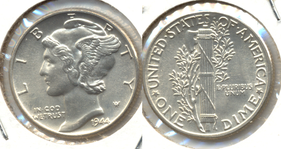 1944 Mercury Dime MS-64
