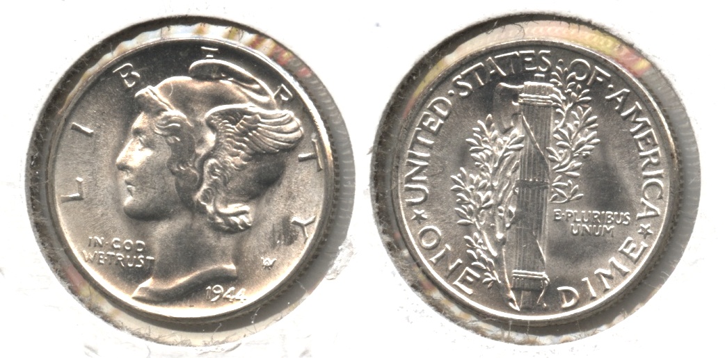 1944 Mercury Dime MS-64 #e