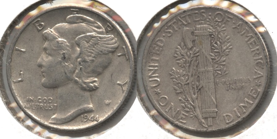 1944 Mercury Dime VF-20 #s