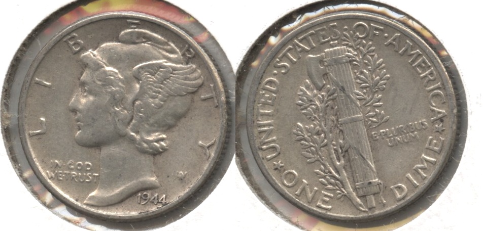 1944 Mercury Dime VF-20 #t
