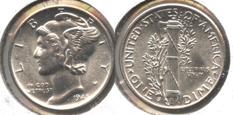 1945-S Mercury Dime MS-63 #ab