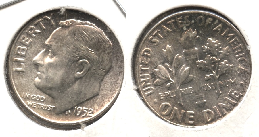 1952 Roosevelt Dime MS-64 #l